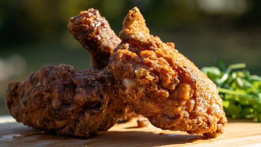 Poulet frit épicé du Guerrier